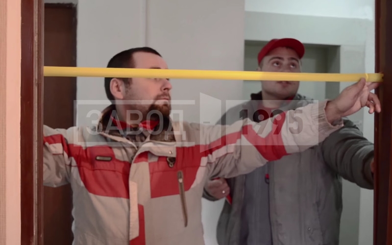 Проверка размеров дверного проема