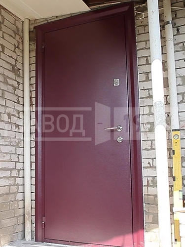 Вид установленной двери