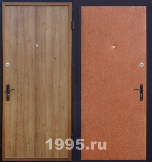 Двери эконом класса с ламинатом № 1