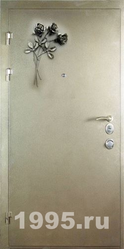 Входные двери с ковкой и порошком Входные двери с ковкой и порошком