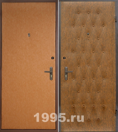 Стальные двери эконом № 35 Стальные двери эконом № 35