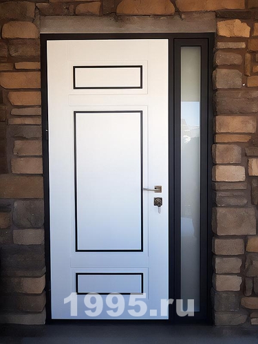 Дверь с боковым остеклением