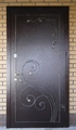 Установленная дверь