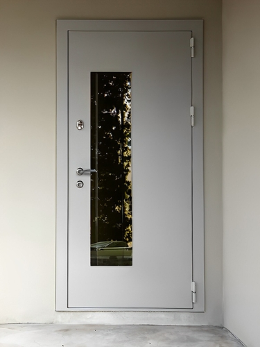 Дверь с тонированным стеклом