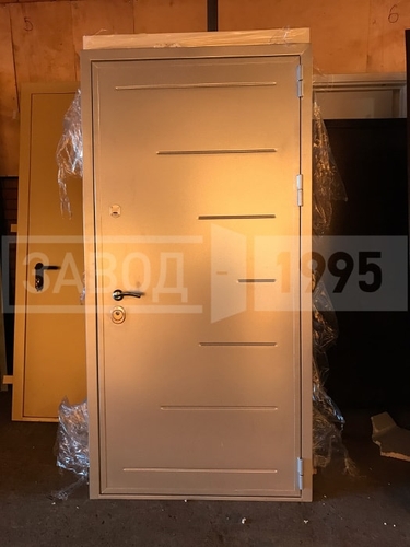 Фото двери со штамповкой