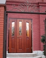 Установленная дверь