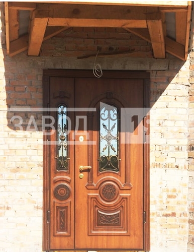 Полуторная с ковкой и стеклом