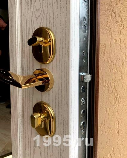 Двухсистемный замок, вид изнутри