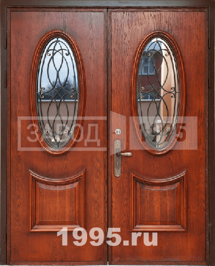 Остекленные подъездные двери