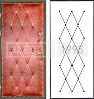 Узор из пуговиц № 3