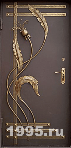 Входные двери с ковкой Входные двери с ковкой
