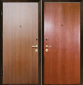 Входная металлическая дверь с ламинатом
