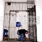 Решетчатая дверь