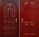 Стальные двери МДФ в коттедж