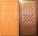 входные металлические двери МДФ № 4