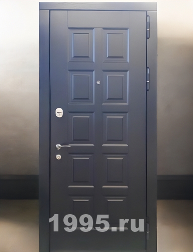 Металлическая дверь с отделкой МДФ