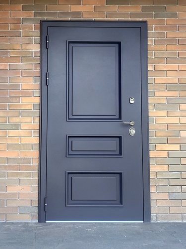 Металлобагетная входная дверь