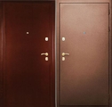 Двери с порошковым напылением № 17