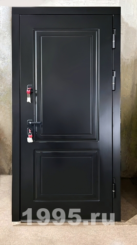 Однопольная дверь МДФ с окрасом по RAL