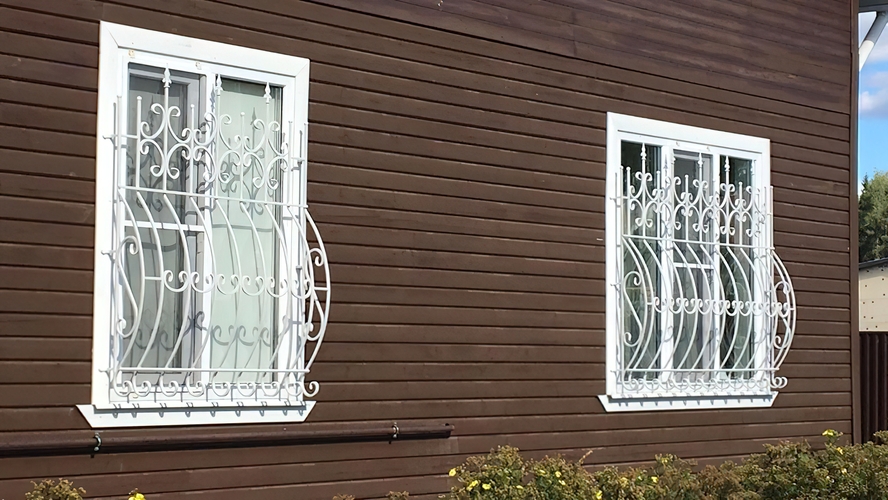 Оконные дутые решетки