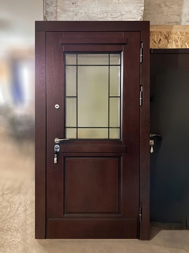 МДФ с остеклением и защитной решеткой