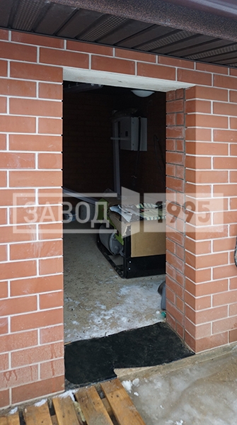 Монтаж огнестойкой двери с порошковым напылением в коттедже в г. Коломна