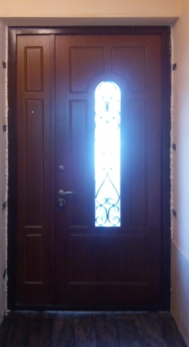 Полуторная МДФ дверь