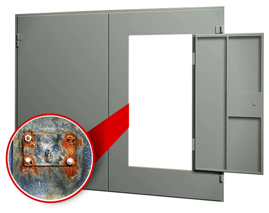 Защита ворот от коррозии и ржавчины Ржавчина и коррозия на воротах