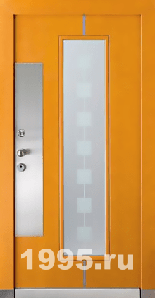 Входные металлические двери со стеклом