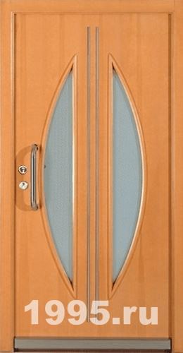 Железные двери со стеклом