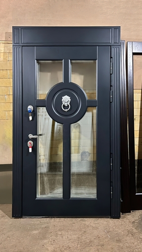 Термодверь с остеклением на все полотно