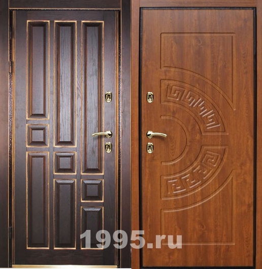 Трехконтурная дверь № 8