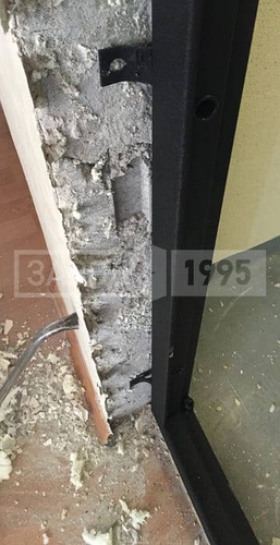 Установка дверной коробки