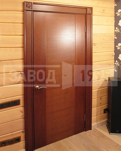 Внутренняя сторона двери из массива