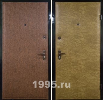 Металлические двери эконом класса