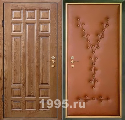 Стальные двери эконом № 32