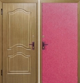 Железные двери эконом с МДФ № 29