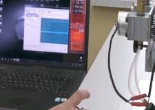 Рисунок по трафарету нанесен