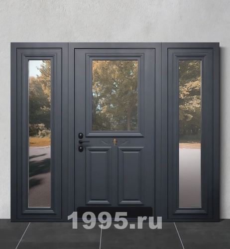 Входная группа с остеклением